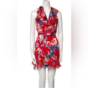 SALONI
Floral Print Mini Dress
